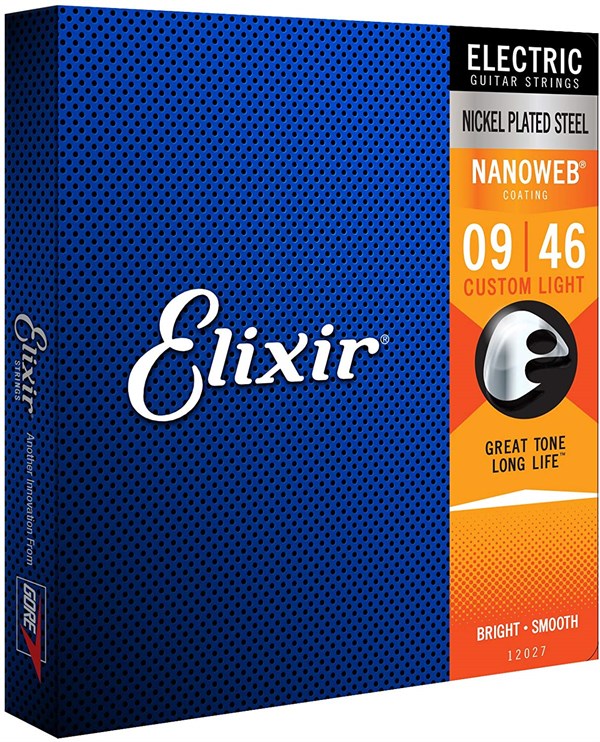 Elixir 009-046 Nanoweb Elektro Gitar Teli