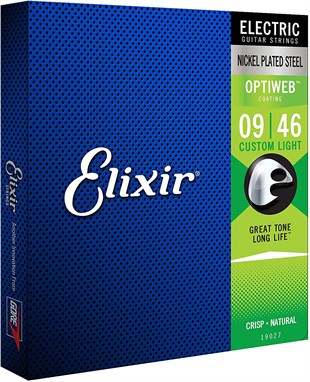 Elixir 009-046 Optiweb Elektro Gitar Teli